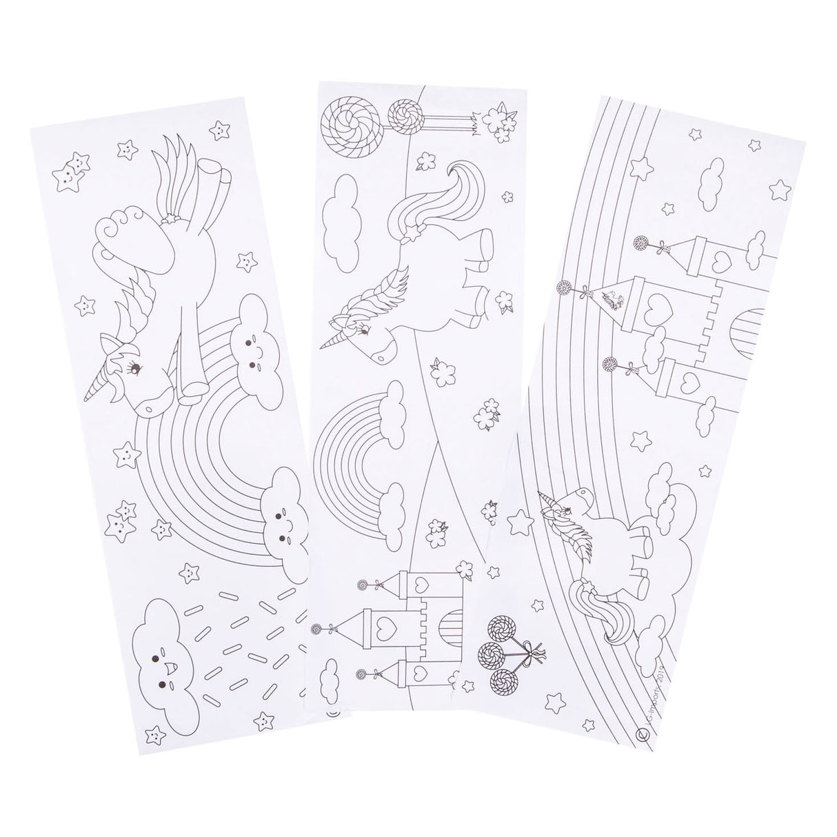 Duckiez kleur je eigen beker eenhoorn 10 cm | 36 stuks