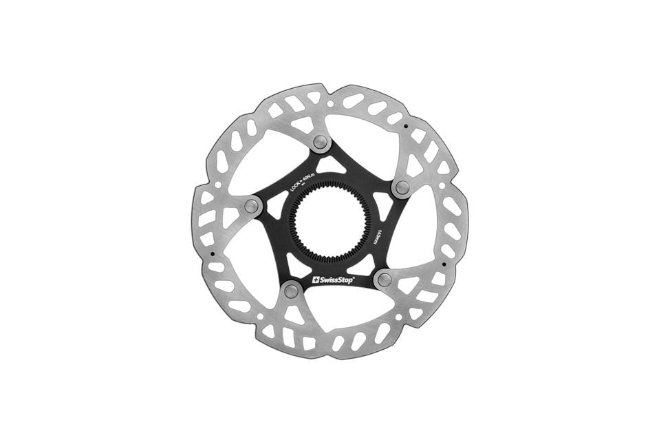 Swissstop remschijf 140mm centerlock catalyst disc rotor