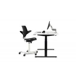 Zit-sta-bureau bakkerelkhuizen work and move rechthoekig wit