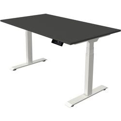 Zit-sta-bureau kerkmann move 1 stable grafiet, wit 1270 mm x 1400 mm