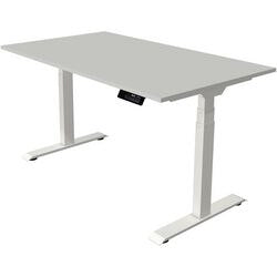 Zit-sta-bureau kerkmann move 1 stable grijs, wit 1270 mm x 1400 mm