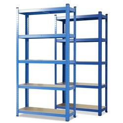 Ty kast karat lakota mdf, plaatstaal 750 x 300 x 1500 mm blauw