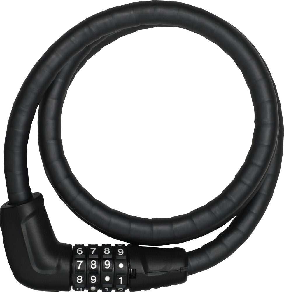 Abus Microflex 6615C 120 15 Zwart Kabelslot