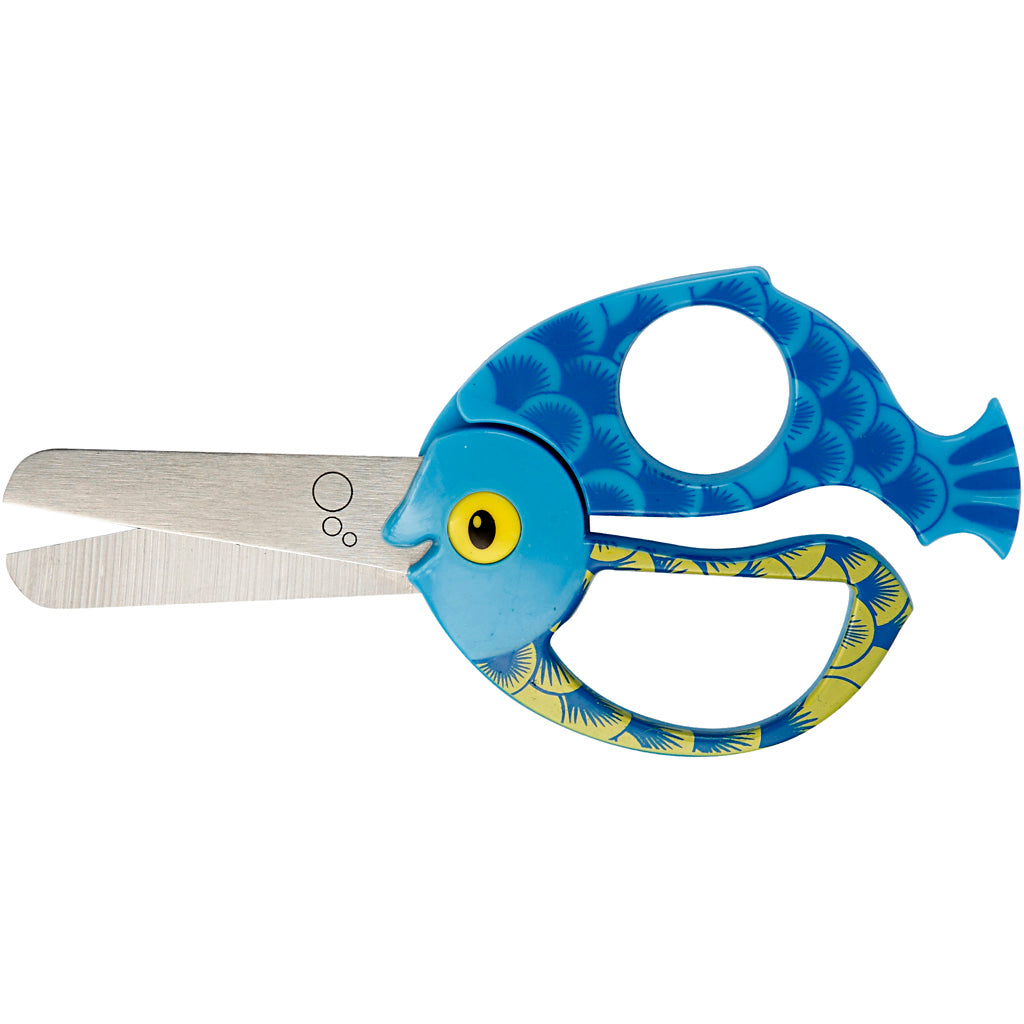 Creativ company http: www.cchobby.nl fiskars-kinderschaar-met-dierenmotief-vis-l-13-cm-1-stuk