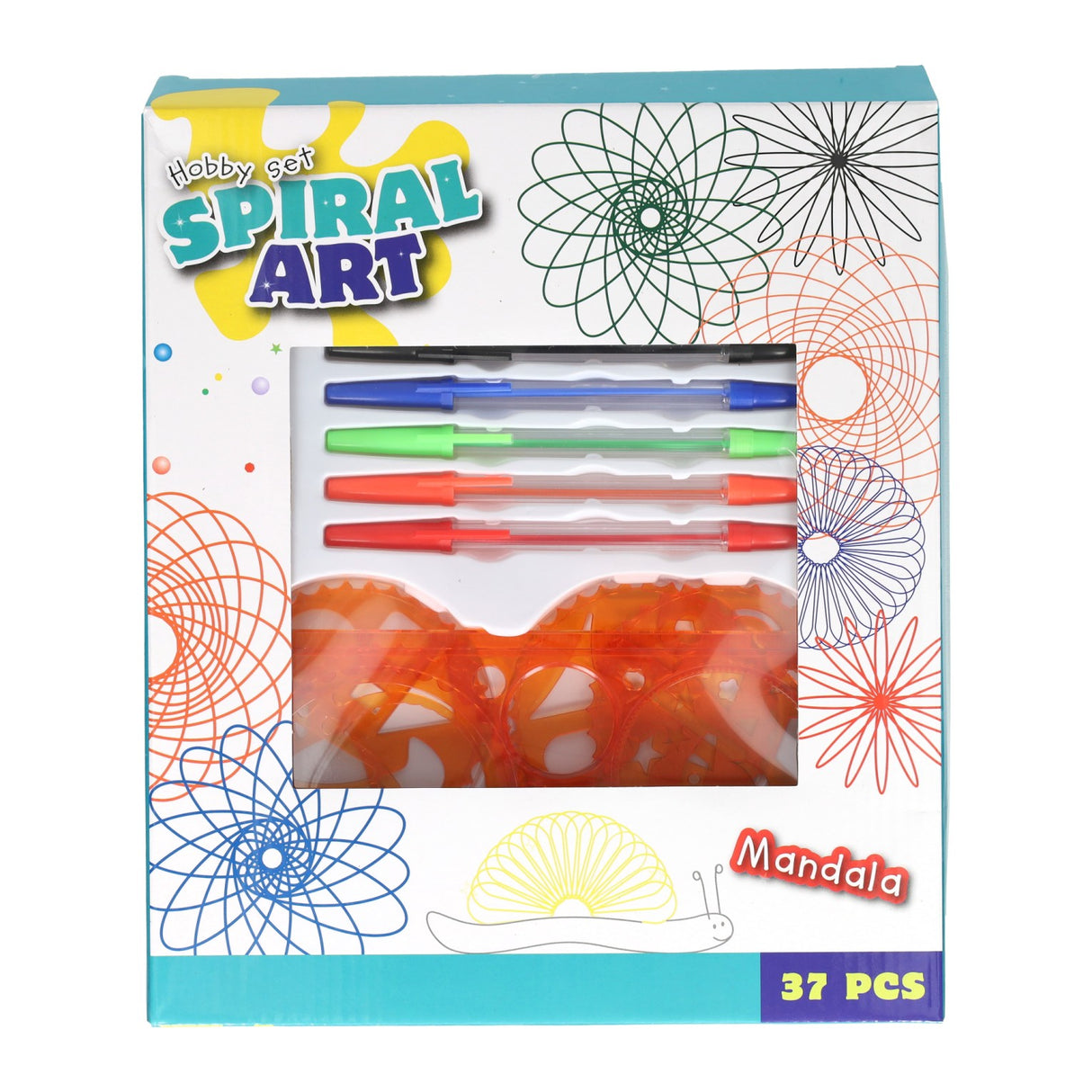 Complete mandala spiralen hobbyset - 37dlg.