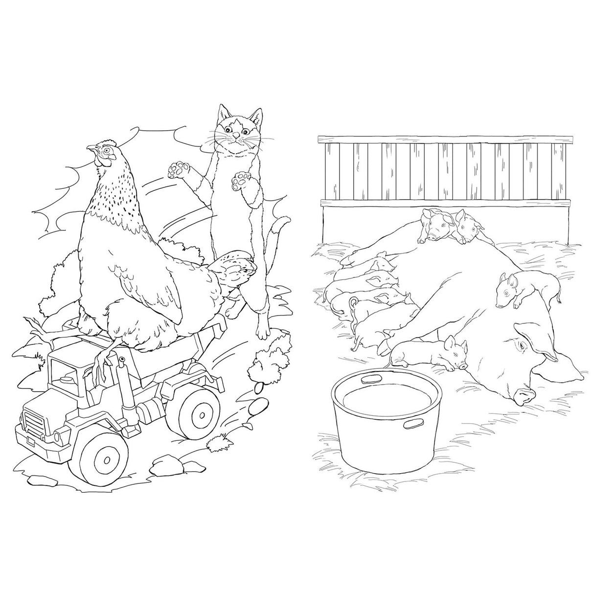 Tactic kleurboek boerderijdieren
