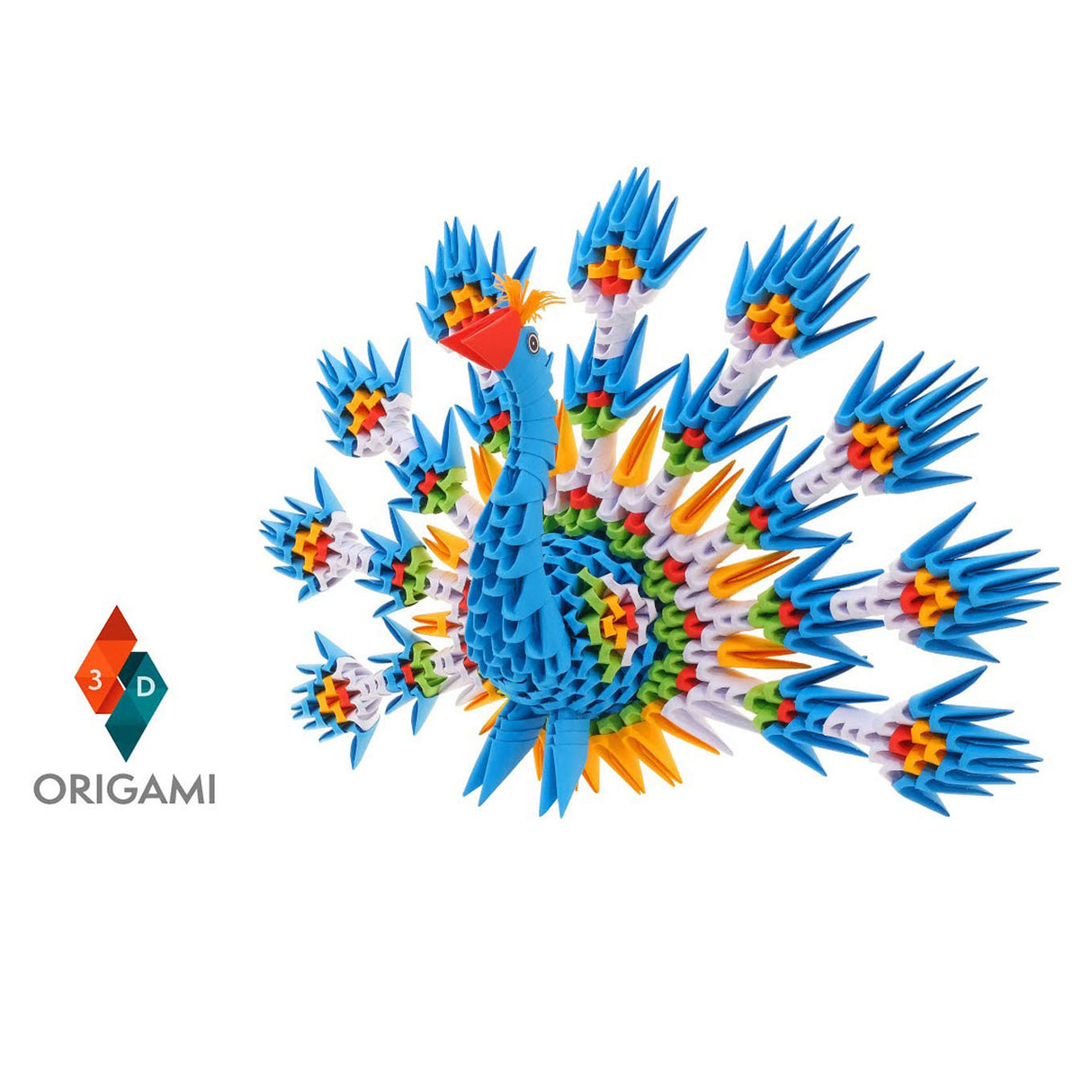 Alexander toys origami 3d - pauw, 549dlg.