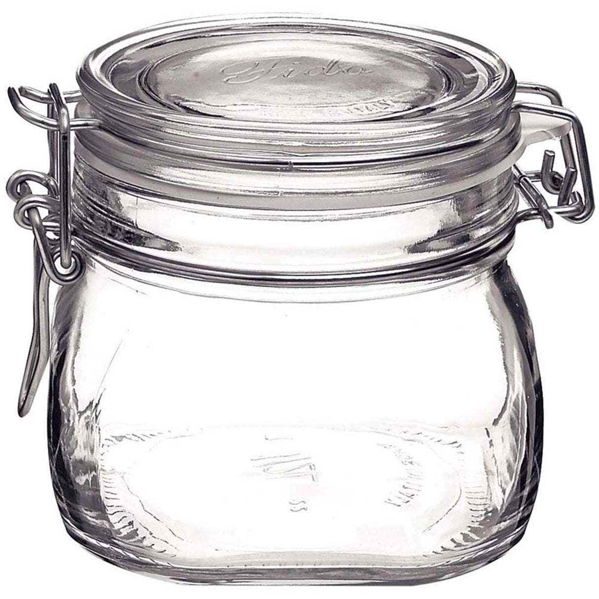 Rocco bormioli klempot vierkant 0,5ltr fido pak a 6 st