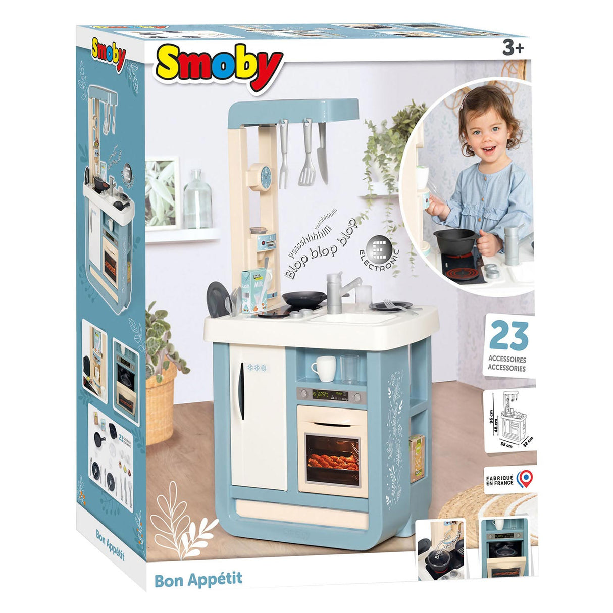 Smoby Bon Appetit Keuken 23dlg.