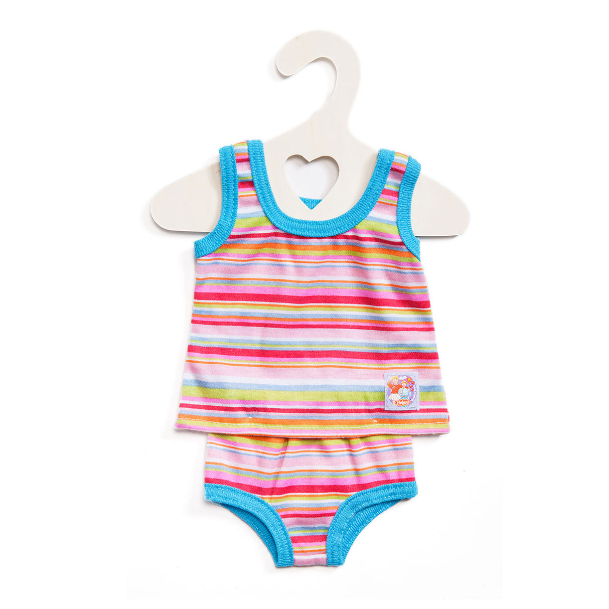 Heless poppenondergoed - blauw, 28-35 cm