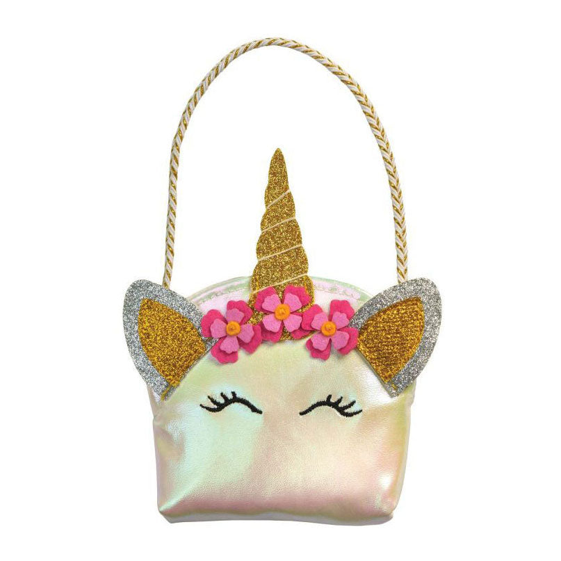 Heless poppen accessoires glitter eenhoorn set, 30-34 cm