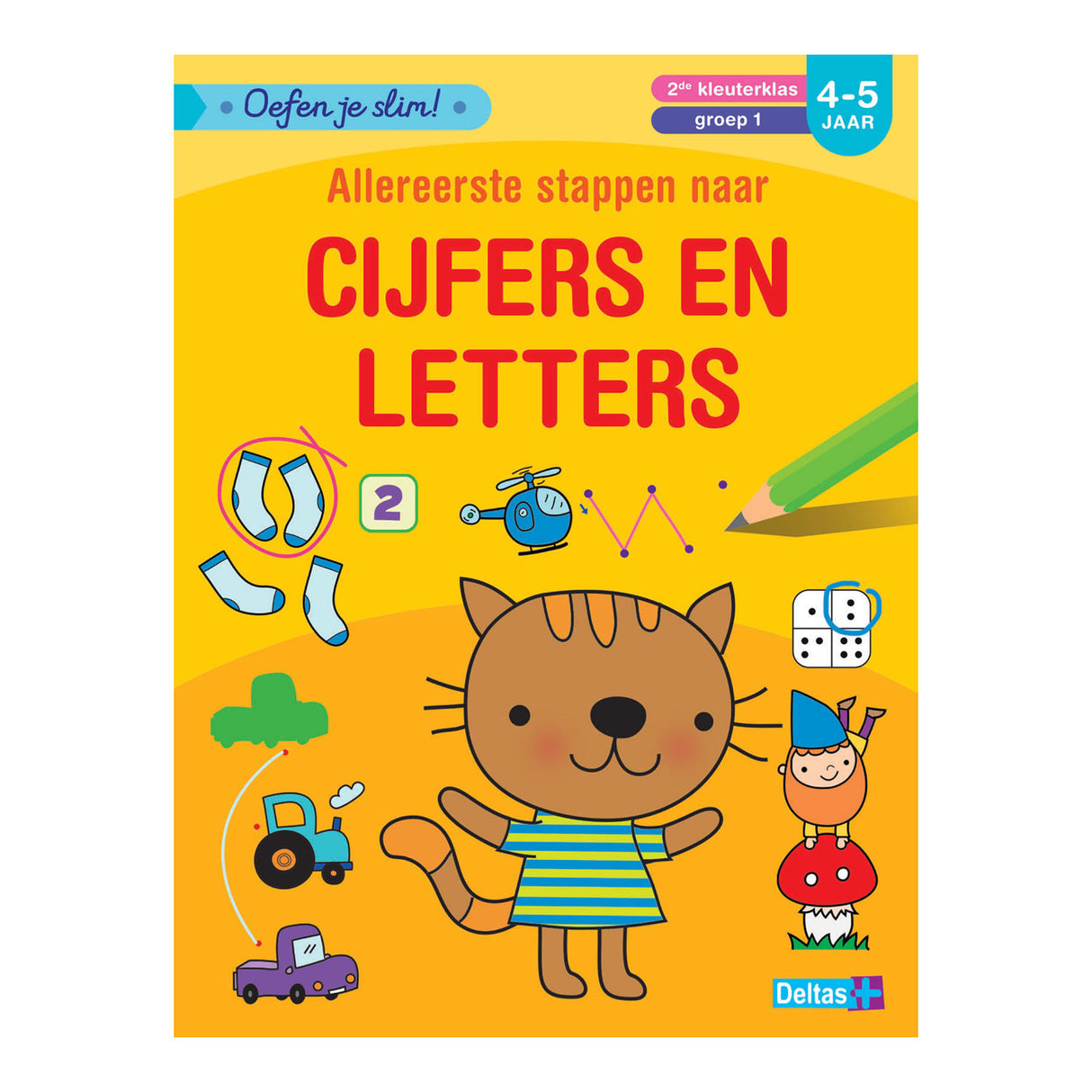 Deltas allereerste stappen naar cijfers en letters, 4-5 jaar