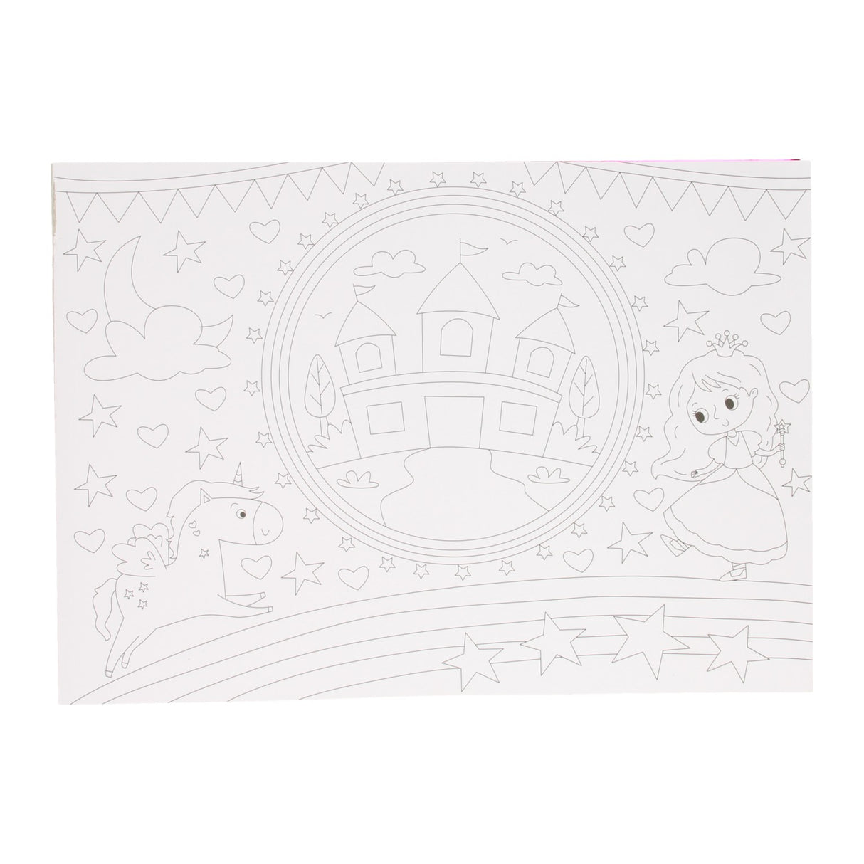 Wins holland placemat kleurboek - eenhoorn
