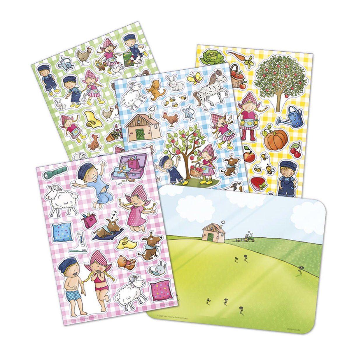 Bambolino toys fien teun raamstickers