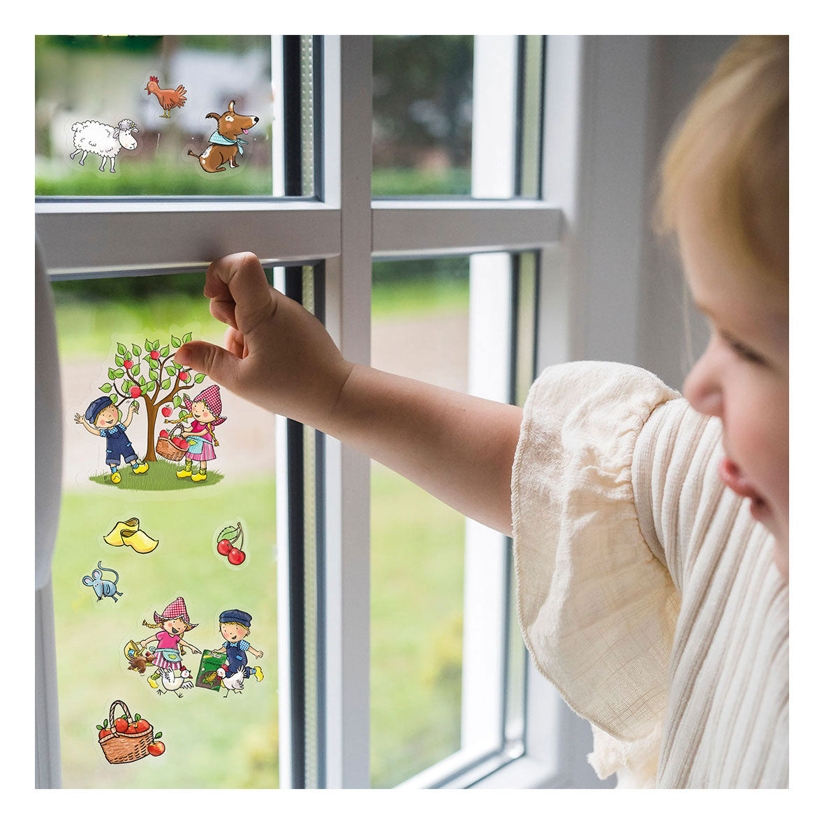 Bambolino toys fien teun raamstickers