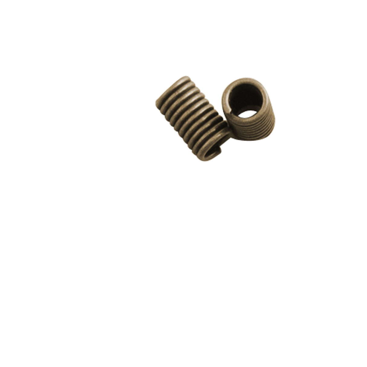 Darice • coil spacer 5x8mm 18pcs antique brass