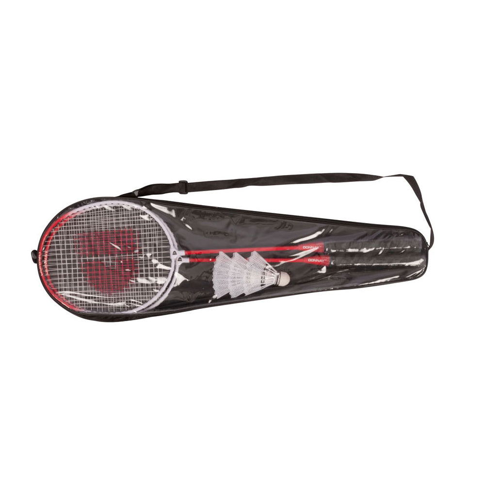 Basic donnay badmintonset 5-delig assorti