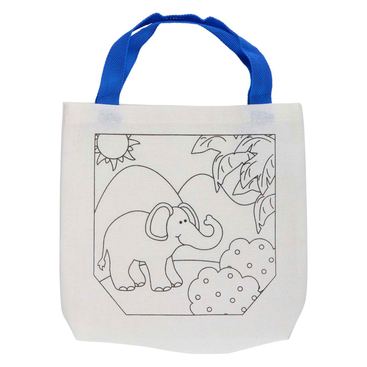 Katoenen tas met 5 stiften