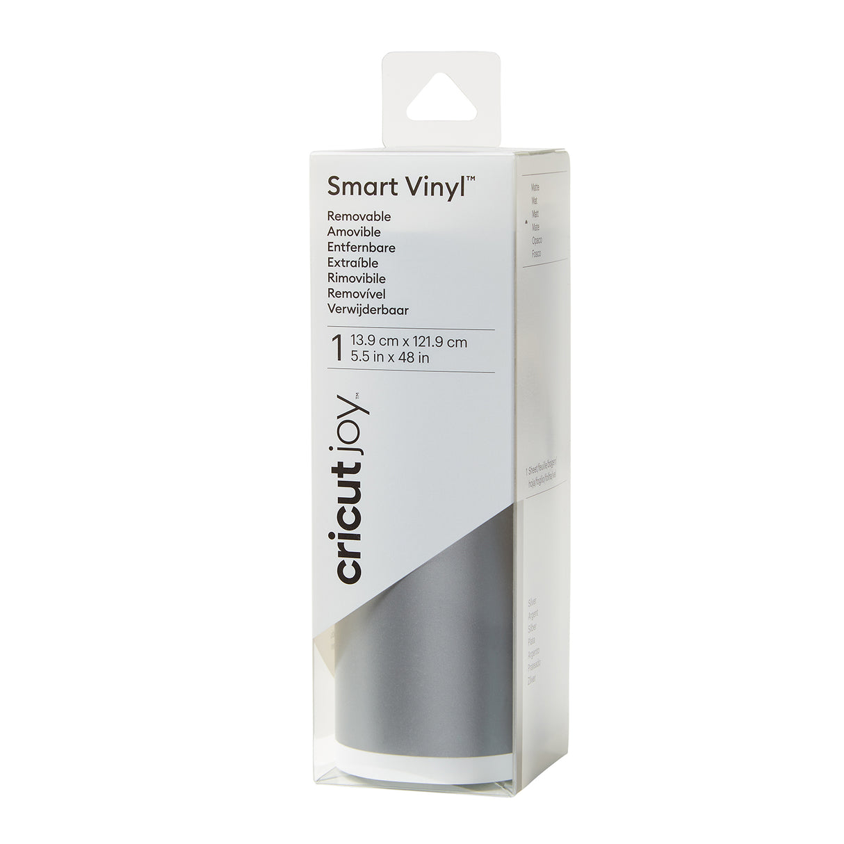 Cricut joy • smart vinyl verwijderbaar zilver