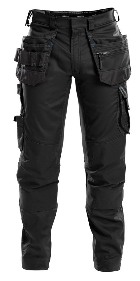 Dassy broek flux p k zwart 48