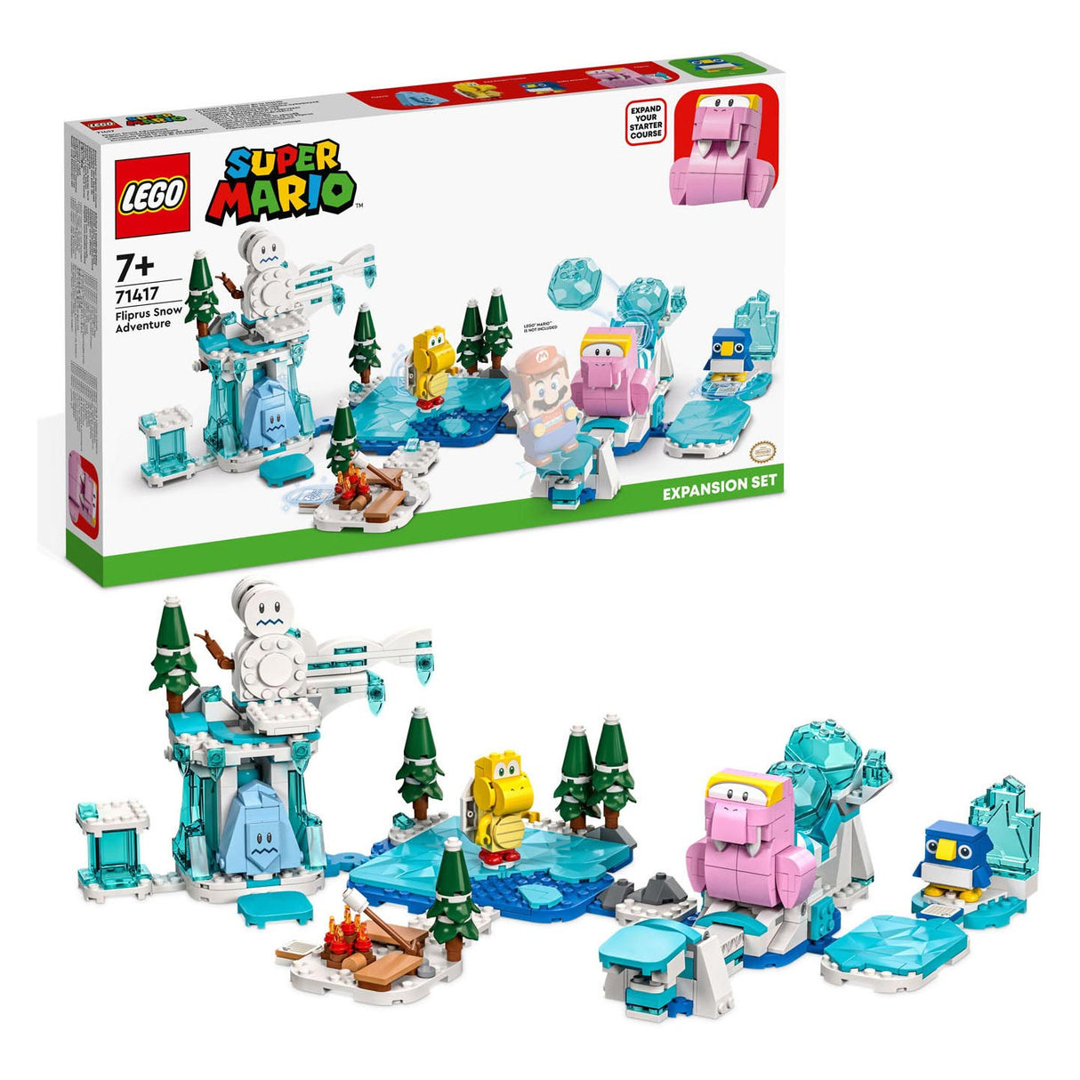 Lego LEGO Super Mario 71417 Uitbreidingsset: Fliprus Sneeuwavontuur