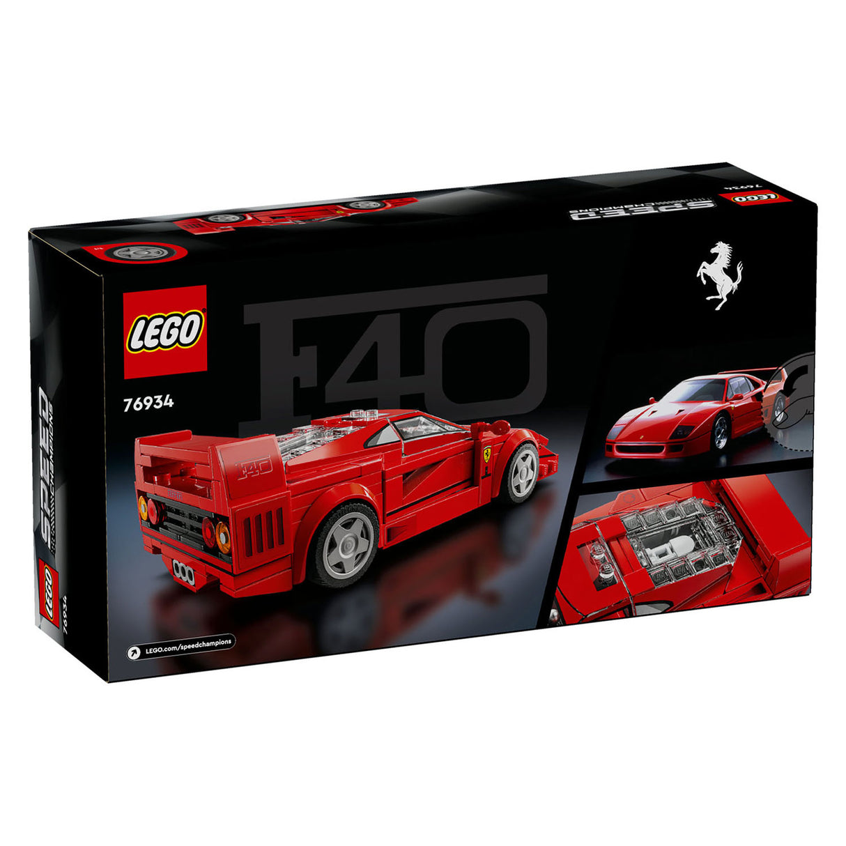 Lego ® speed champions - ferrari f40 supercar - 76934