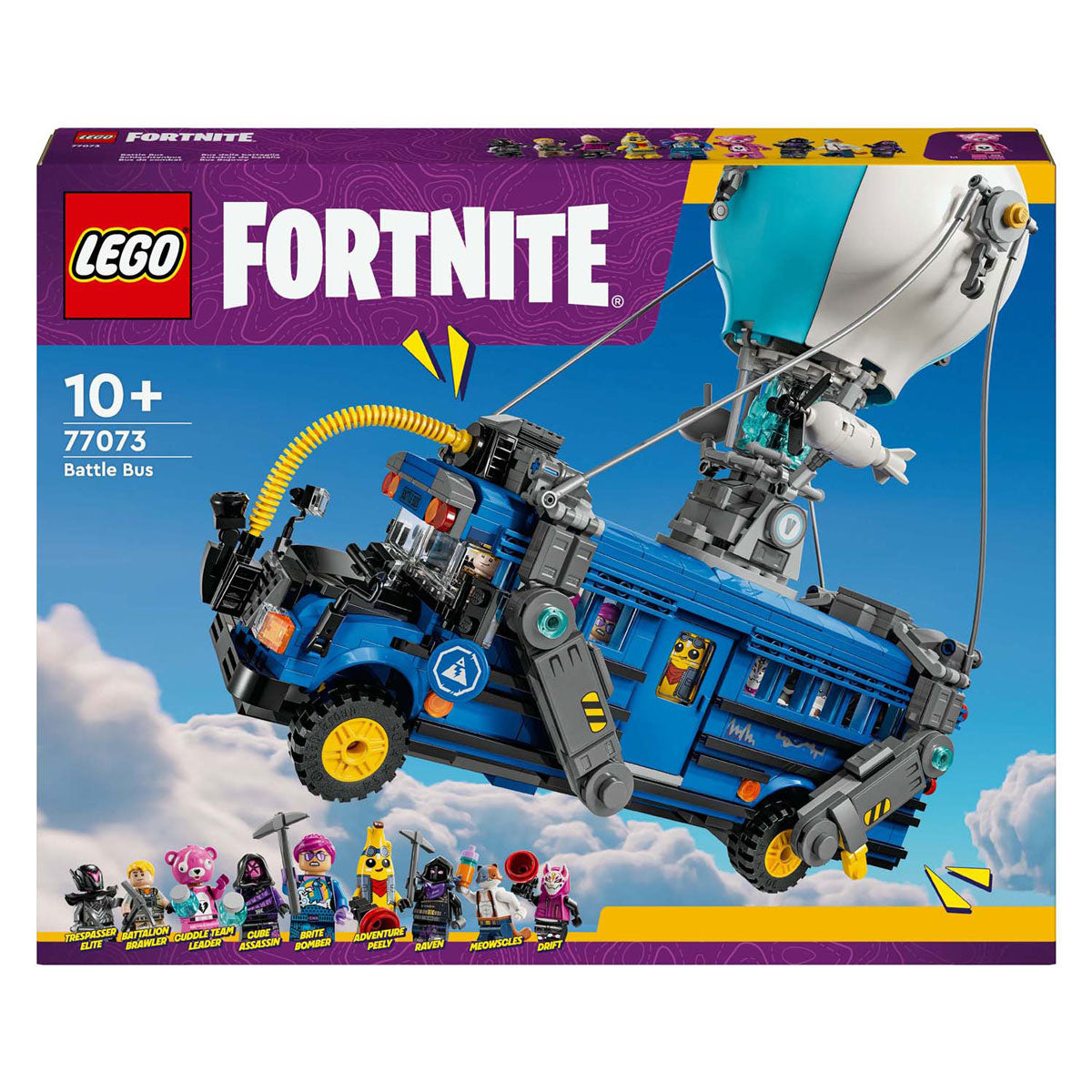 Lego fortnite battle bus uit de videogame - 77073
