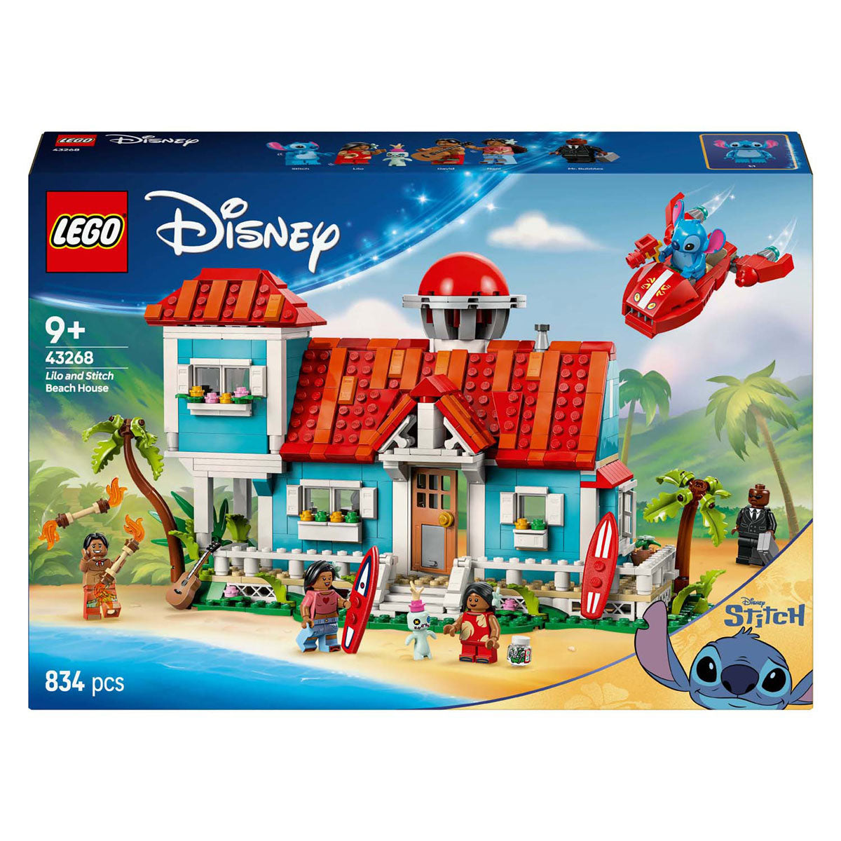 Lego ® disney lilo en stitch strandhuis - 43268
