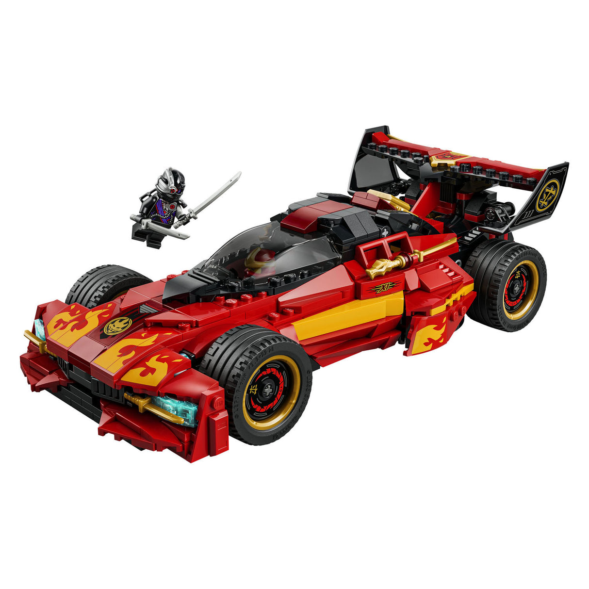 Lego ® ninjago® 15-jarig jubileum: x-1 ninja charger - fantasierijke bouwset voor tieners vanaf 14 jaar - 71867