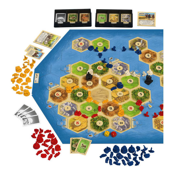 999games 999 games zeevaarders van catan. uitbreiding op kolonisten van catan