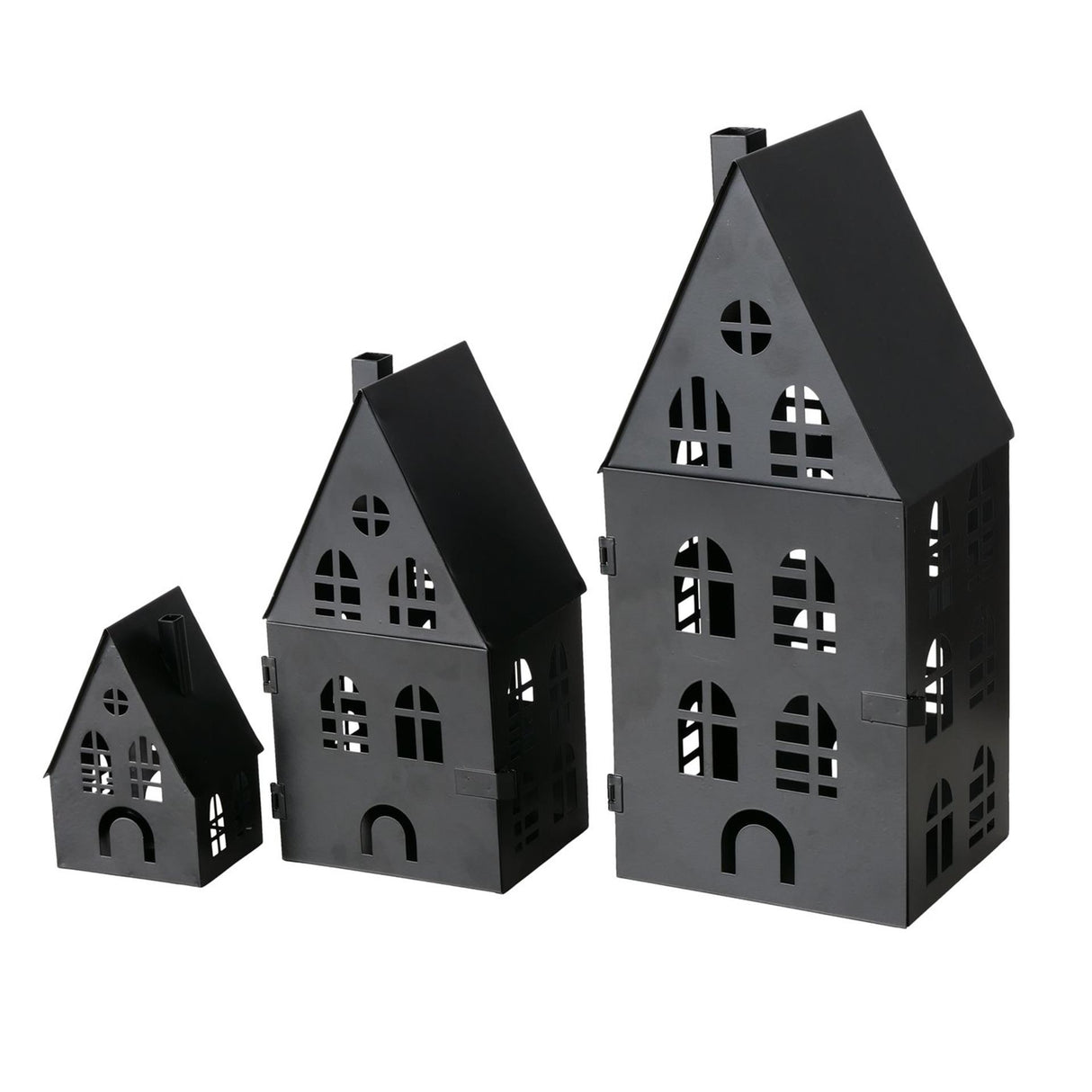 Boltze home lantaarnset huis 3-delig