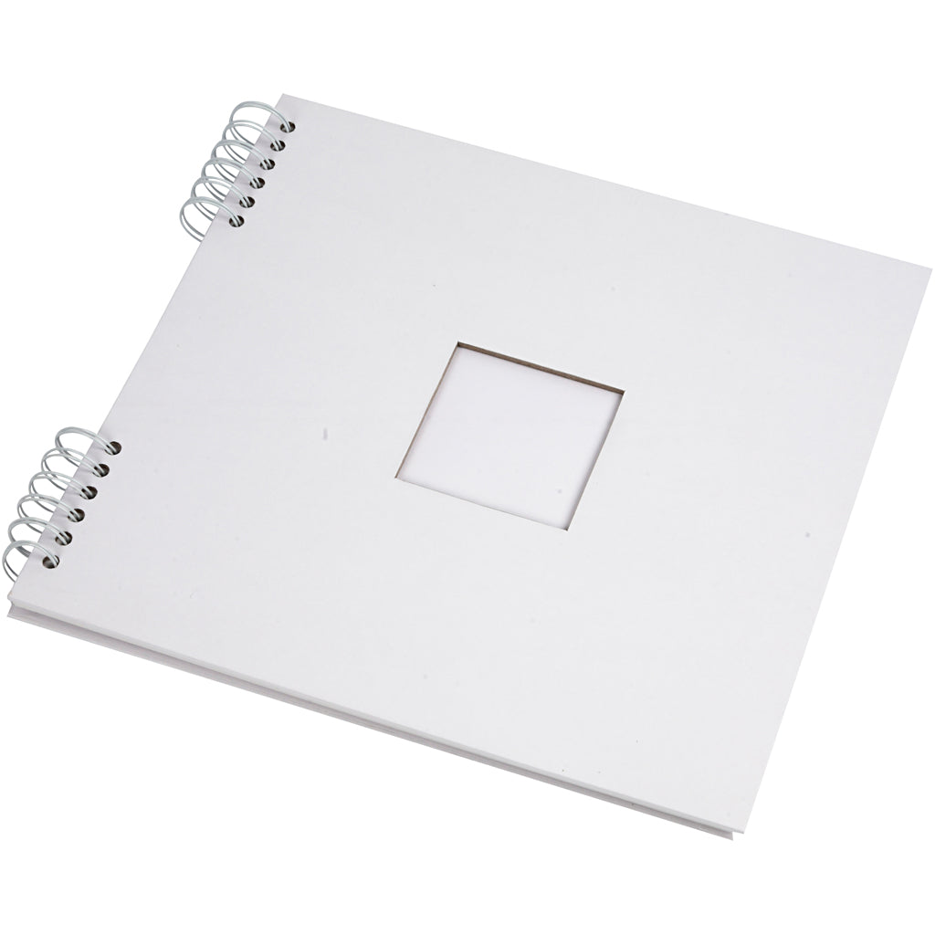 Http: www.cchobby.nl spiraal-gebonden-scrapbook-afm-30-5x30-5-cm-250-gr-wit-1-stuk