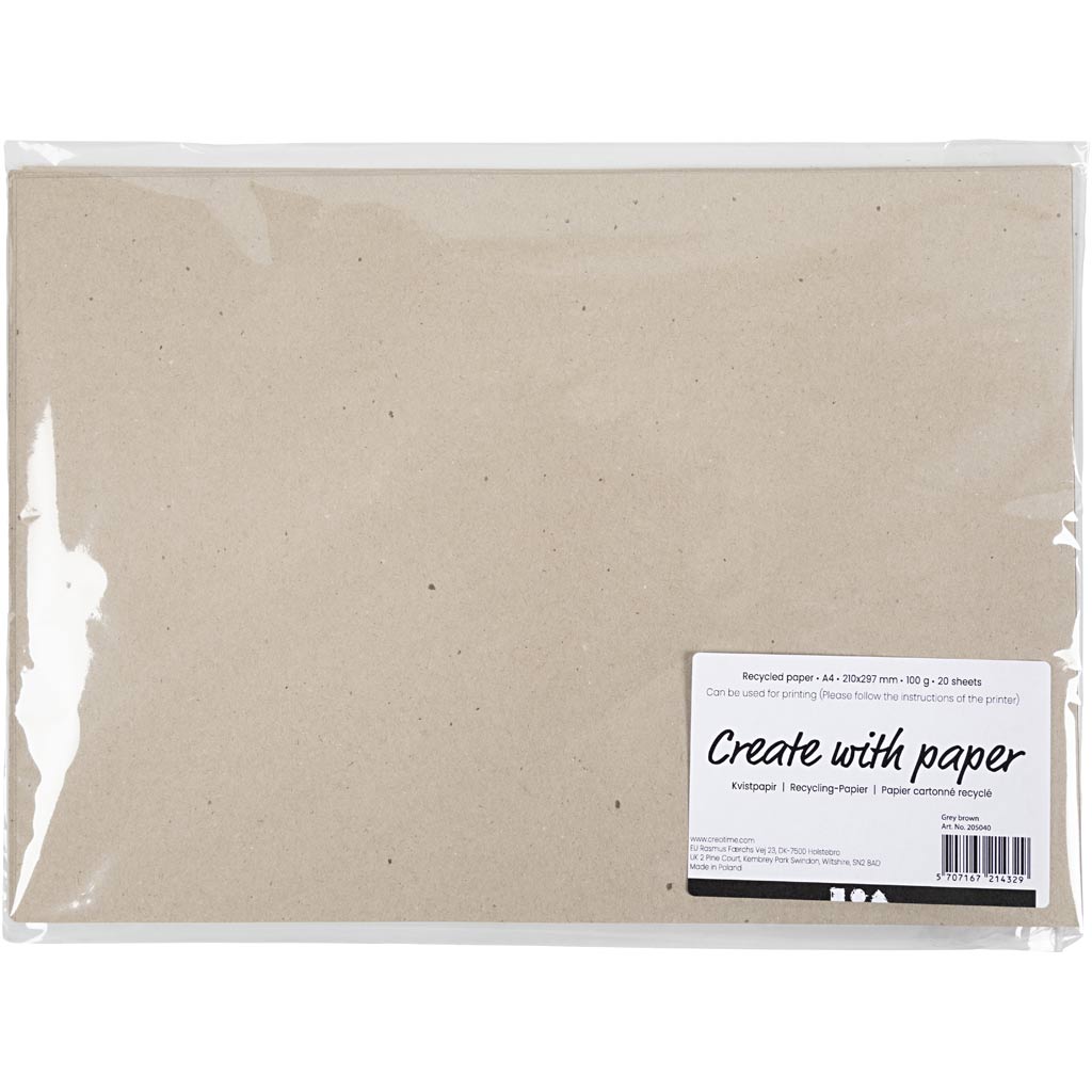 Http: www.cchobby.nl recycled-papier-a4-vel-210x297-mm-100-gr-grijs-bruin-20-vel-1-doos