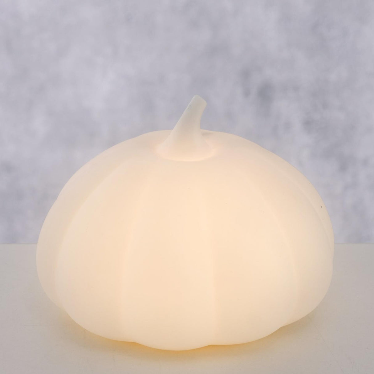 Boltze home beeld led pompoen h8,4cm