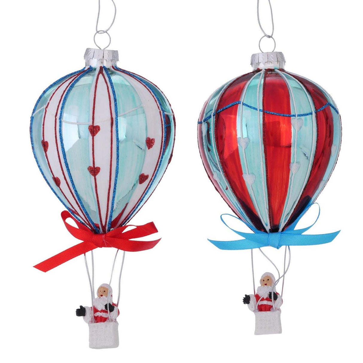 Boltze home kersthanger balloon kerstman 7xh14,5cm