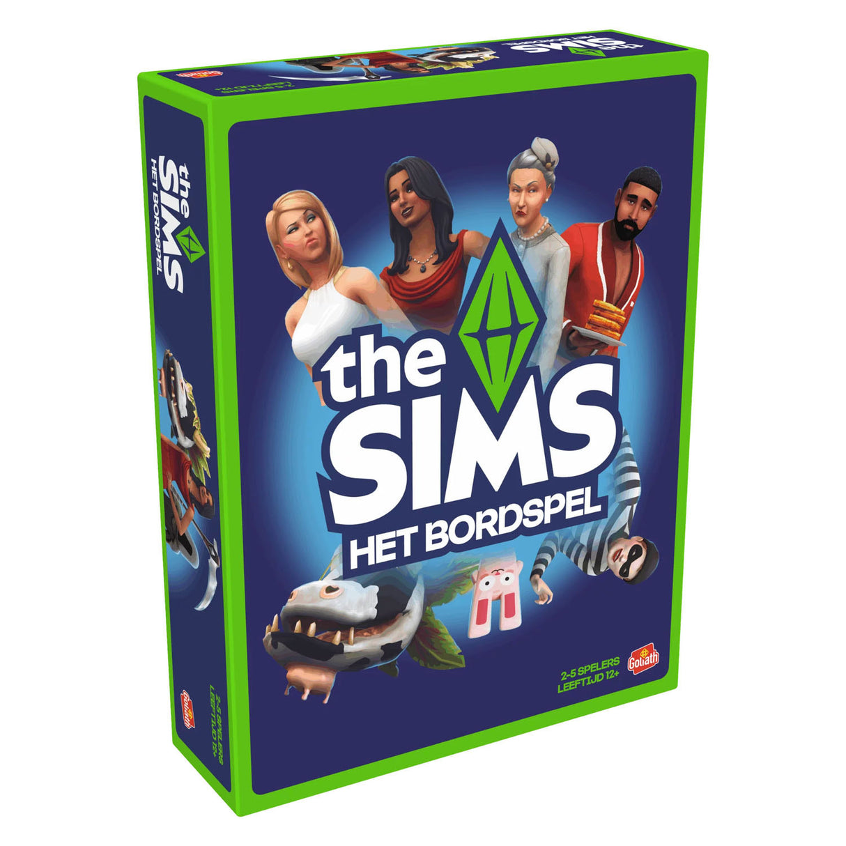 Goliath the sims het bordspel - bordspel - familiespel - het bekende videospel voor op je keukentafel