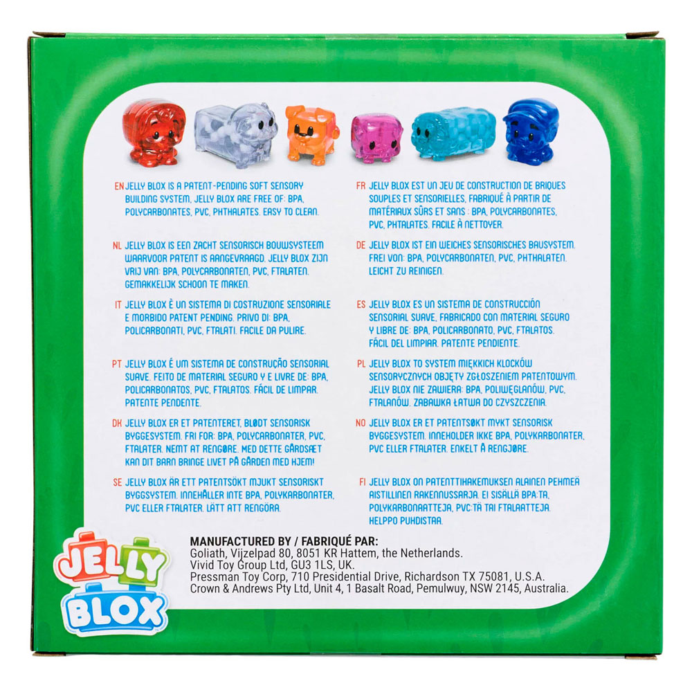 Goliath jelly blox - boerderijdieren - 6dlg.