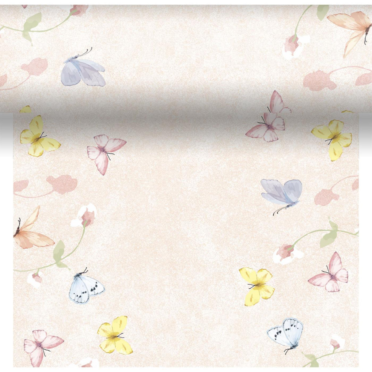 Duni 3-in-1 sweet peach 40x480cm