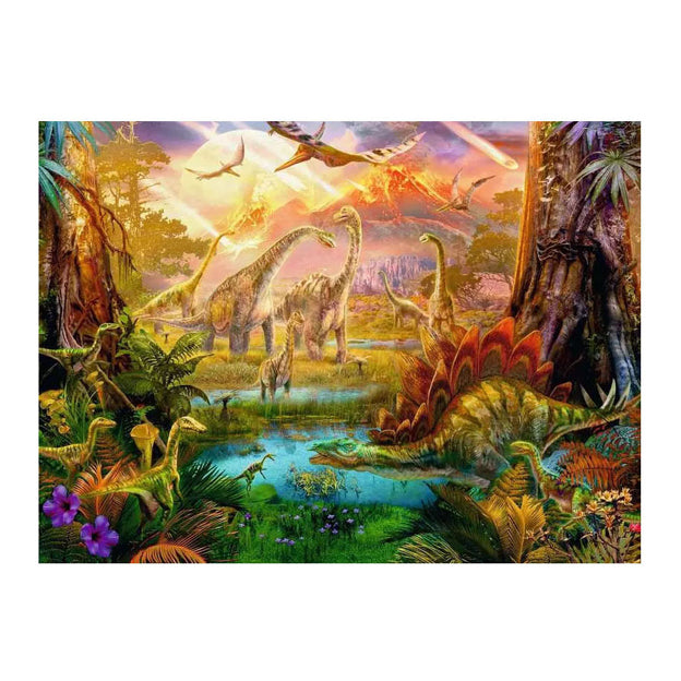 Ravensburger puzzel dinosaurus legpuzzel - 500 stukjes.