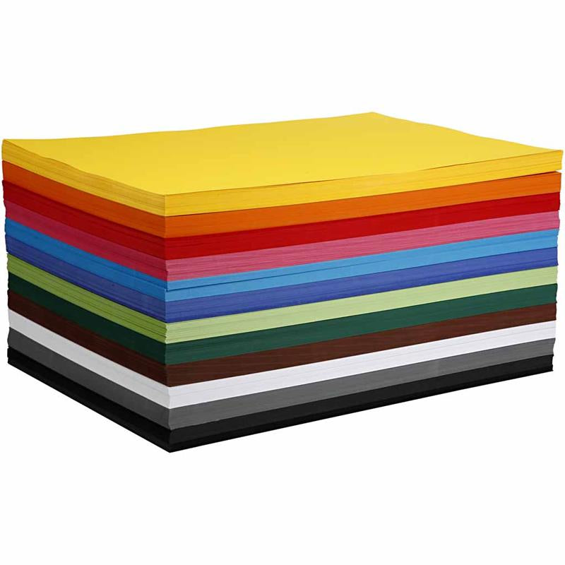 Colortime http: www.cchobby.nl gekleurd-karton-a2-vel-420x594-mm-180-gr-diverse-kleuren-120-div-vellen-1-doos