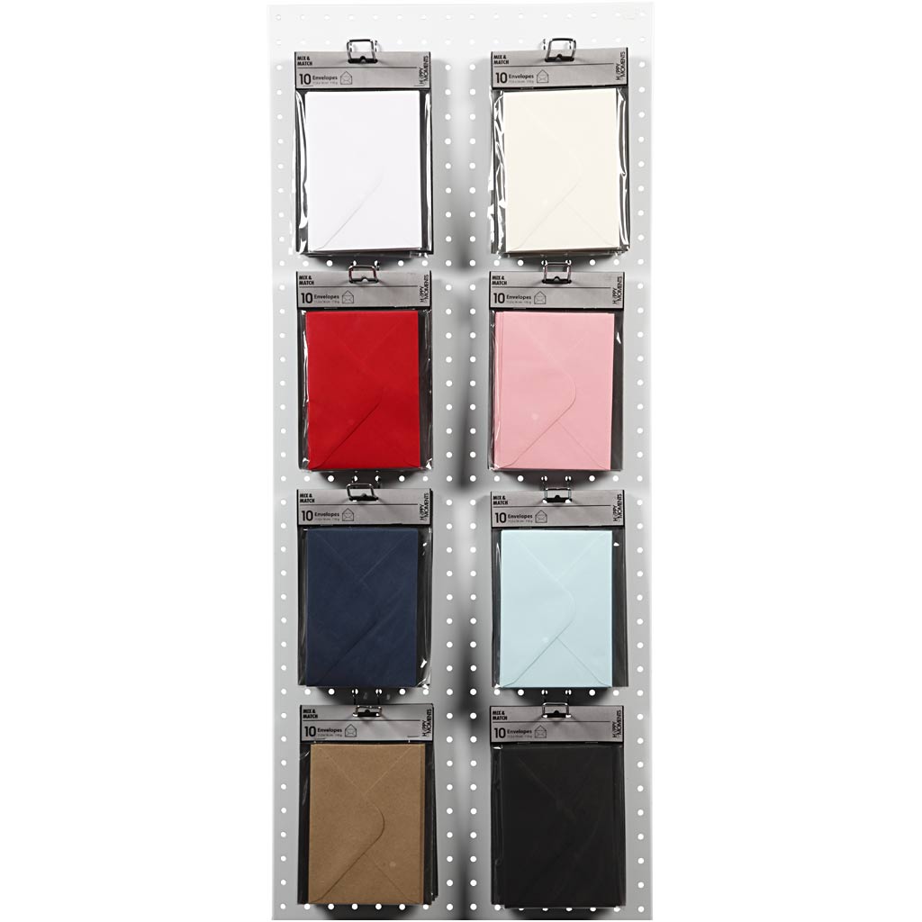 Http: www.cchobby.nl enveloppen-afmeting-envelop-11-5x16-cm-110-gr-zwart-blauw-rood-wit-8x10-doos-1-doos