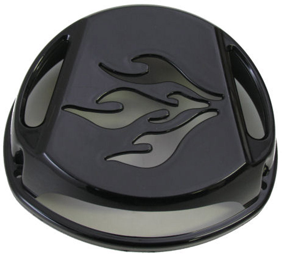 Edge vliegwielkap minarelli peugeot motor flame zwart