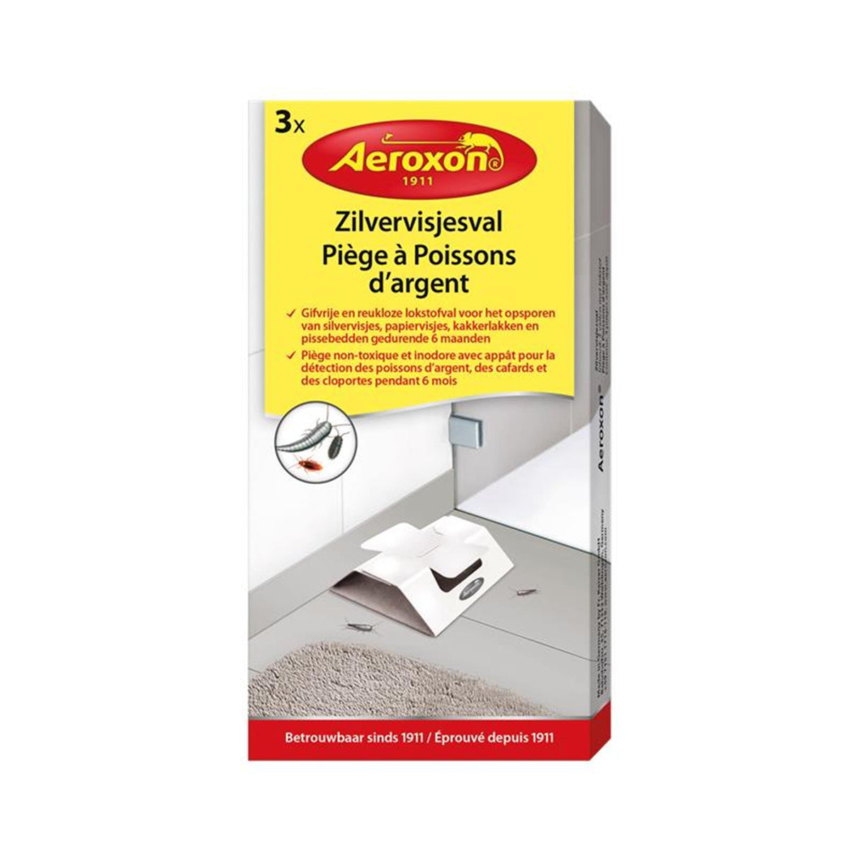 Bsi aeroxon zilvervisjesval 3 stuks