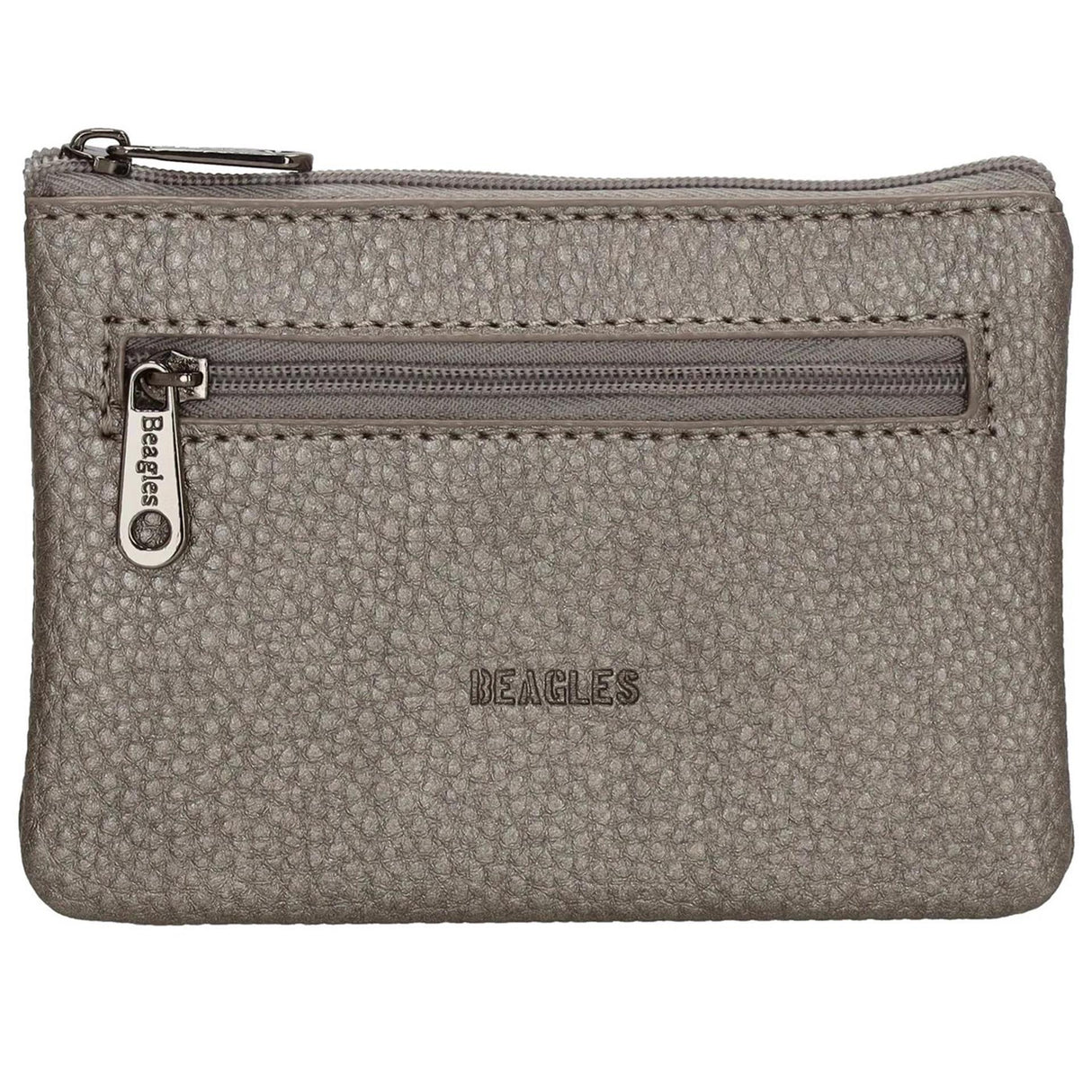 Beagles lizaso portemonnee - 990 donkerzilver 9x12,5x1cm