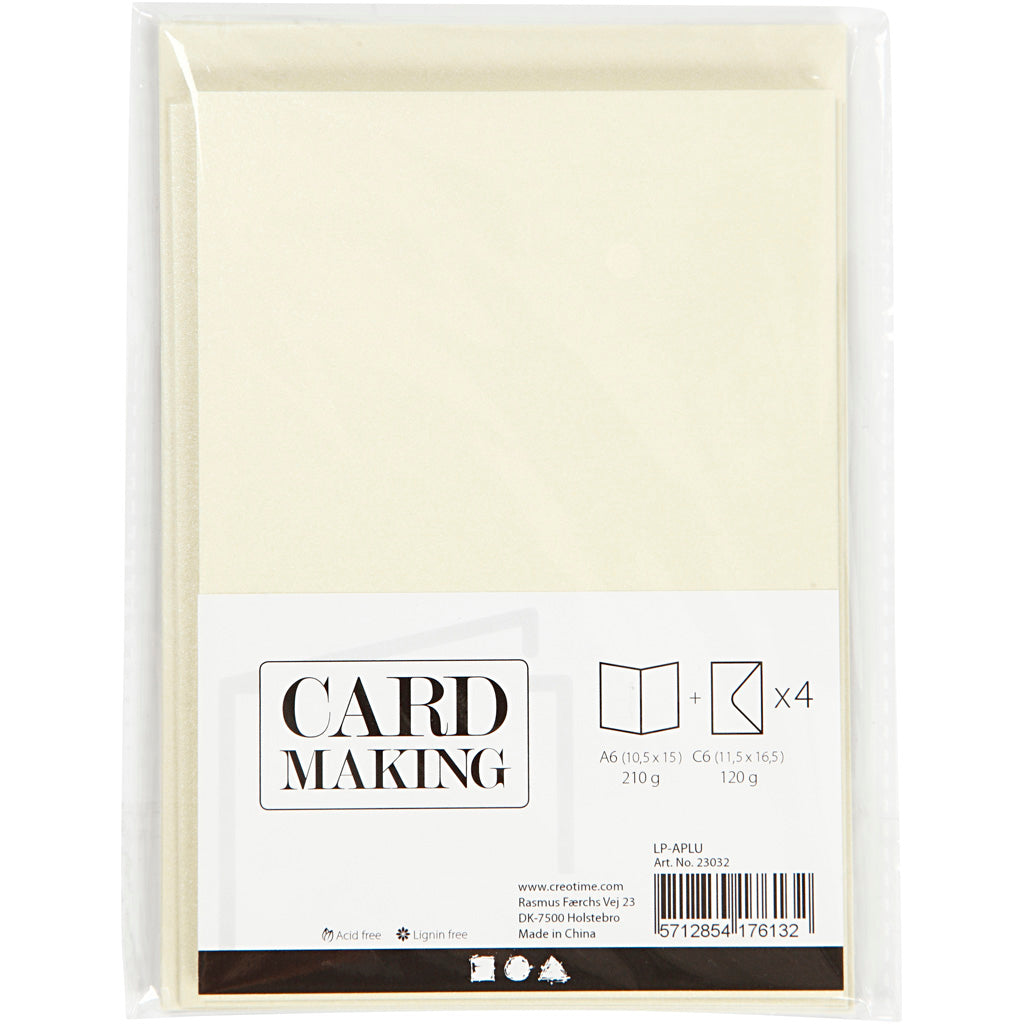 Http: www.cchobby.nl kaarten-en-enveloppen-afmeting-kaart-10-5x15-cm-afmeting-envelop-11-5x16-5-cm-parelmoer-120-210-gr-off-white-4-set-1-doos