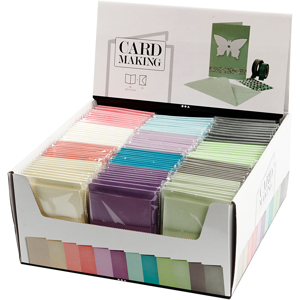 Http: www.cchobby.nl kaarten-en-enveloppen-afmeting-kaart-10-5x15-cm-afmeting-envelop-11-5x16-5-cm-120-210-diverse-kleuren-12x10-doos-1-doos