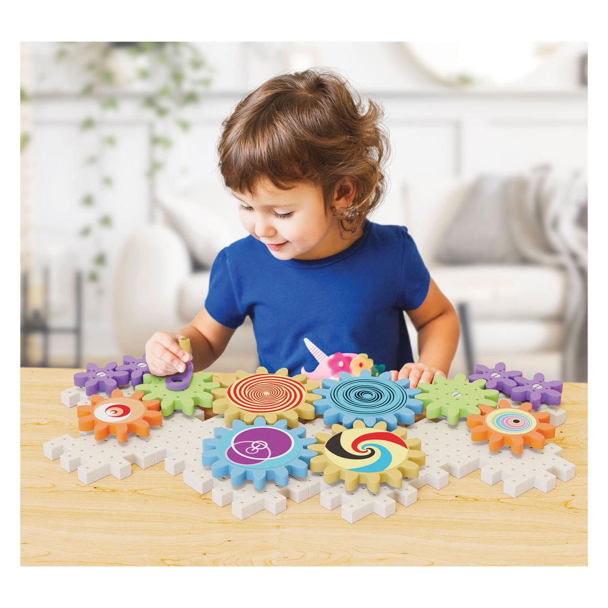 Quercetti constructiespeelgoed kaleido gears eco 38 delig