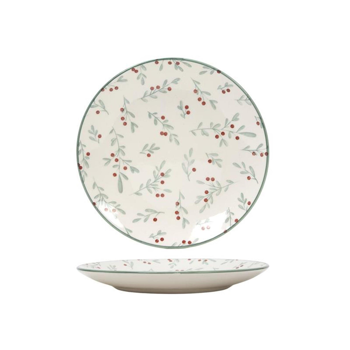 Svenska living bord 'berry' groen ø19,5cm
