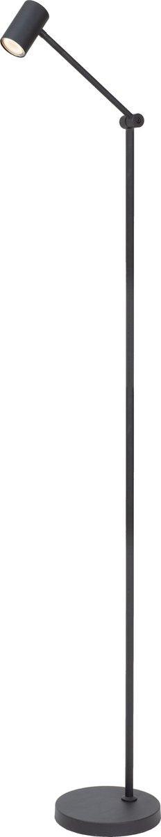 Lucide tipik - oplaadbare vloerlamp - accu batterij - led 3 stepdim - 1x3w 2700k - zwart