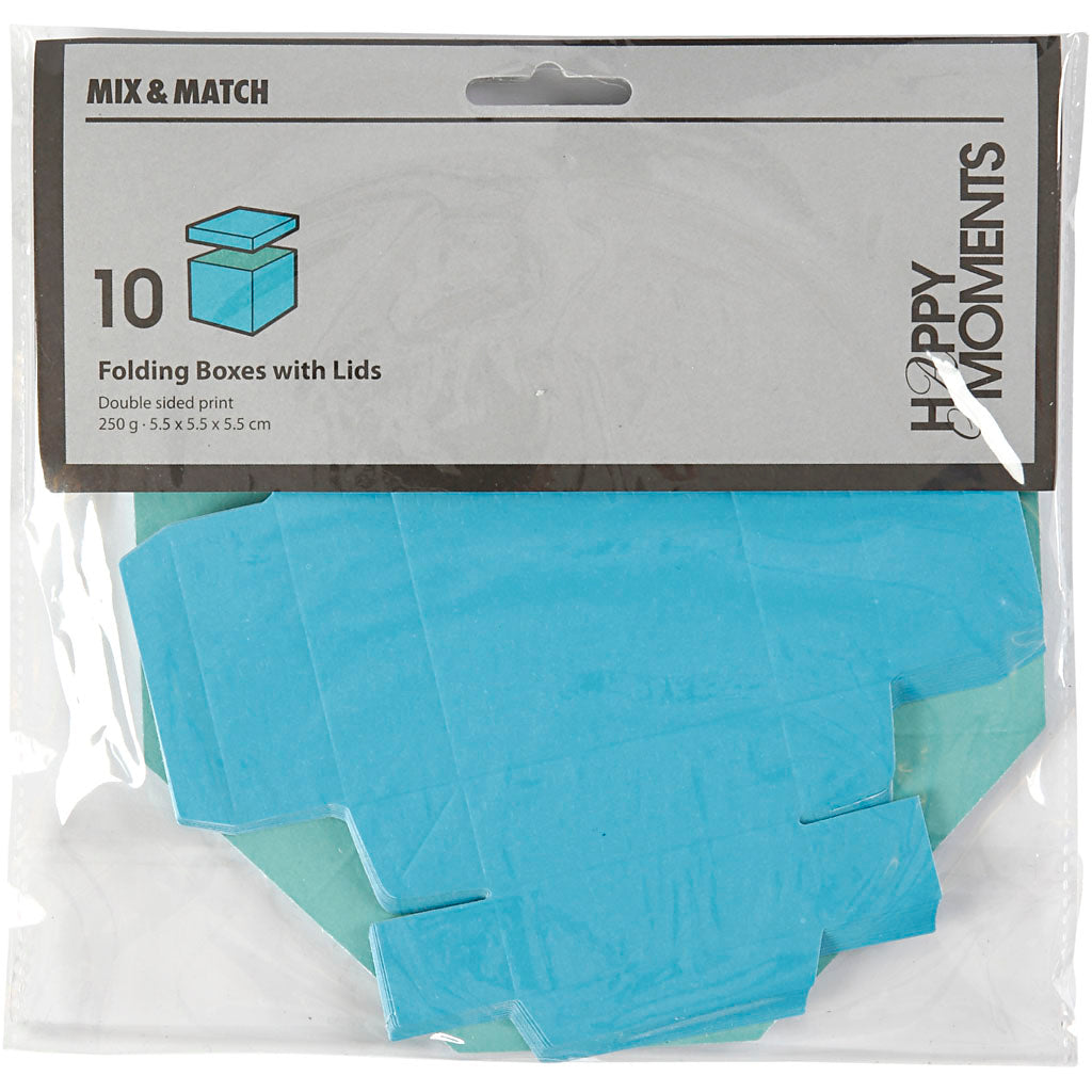 Http: www.cchobby.nl vouwdoos-afm-5-5x5-5-cm-250-gr-lichtturquoise-donkerturquoise-10-stuk-1-doos
